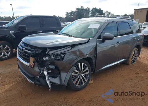 2022 Nissan Pathfinder Platinum 2Wd from USA, damaged, VIN 5N1DR3DH6NC217188